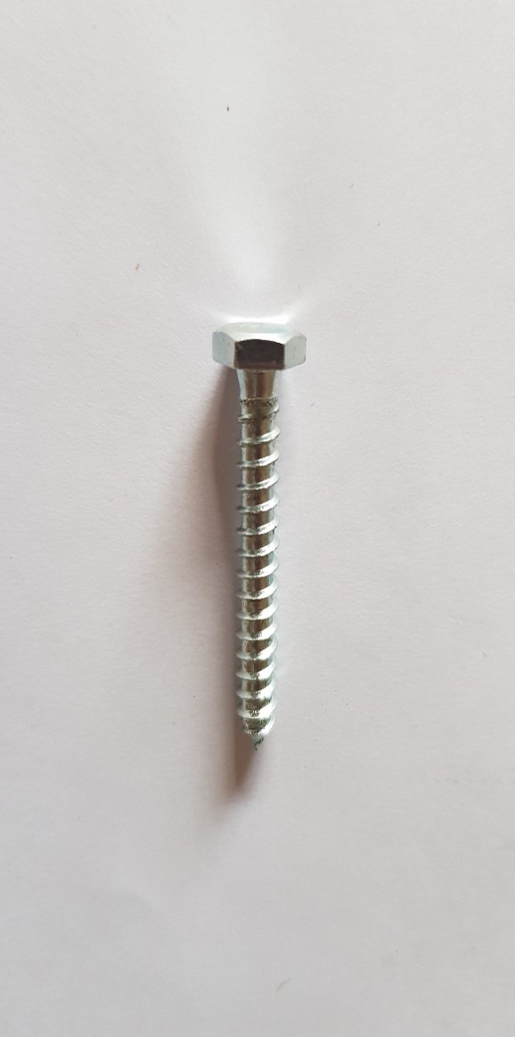 HEXAGON COACH SCREWS - ZINC PLATED